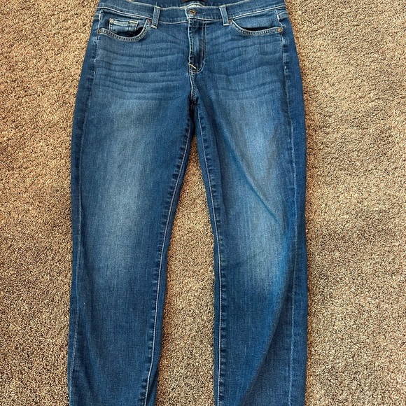 7 For All Mankind Denim - 7 For All Mankind Ankle Gwenevere Jean sz 30